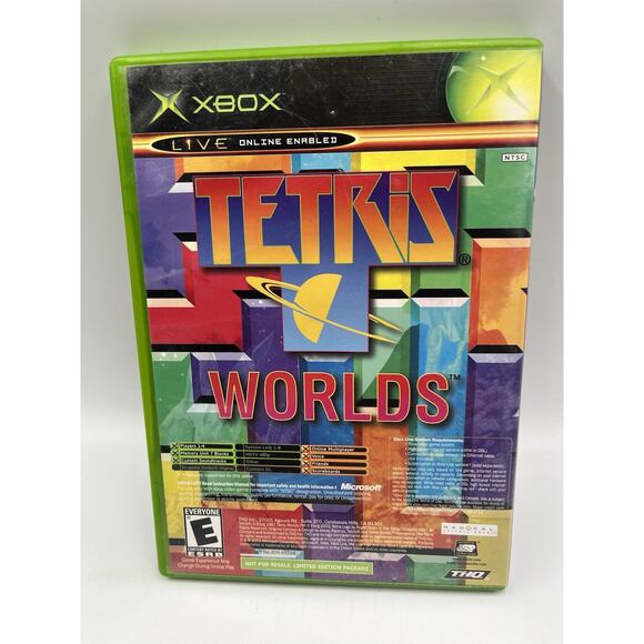 Star Wars: The Clone Wars/Tetris Worlds (Microsoft Xbox, 2003) Complete In Box - Picture 1 of 7